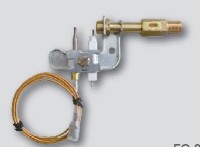 Série de dispositifs de protection contre le manque d'oxygène et d'assemblages de flamme pilote