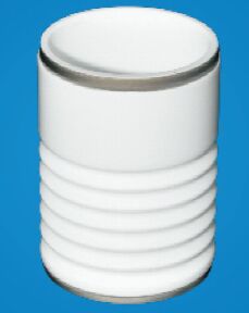 Anneaux céramiques métallisés sur mesure à résistance à la traction > 20 000 psi et taux de fuite d'hélium < 10-9 cc/sec