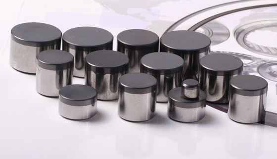 Pièces en céramique techniques de place de rond d'OEM extrayant Diamond Composite polycristallin