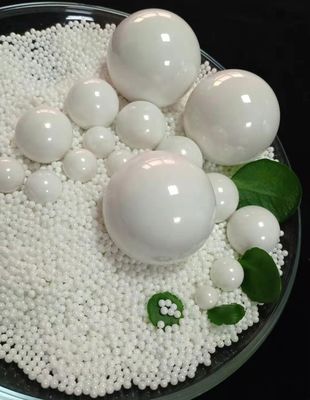 Perles agglomérées de céramique d'oxyde de zirconium stabilisées avec des médias de meulage fins de Yttria