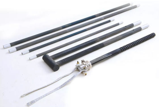 Carbure de silicium de résistance Heater For Float Glass Melting, fonte non ferreuse