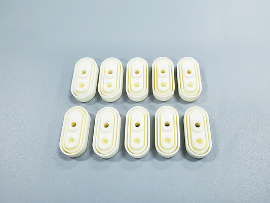 Alumine de haute pureté à 99,8 %, isolation électrique élevée, faible perte diélectrique, isolant de filament PFG, double MNT