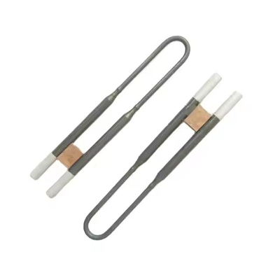Éléments de chauffage à haute traction en silicium molybdène à 1800 degrés pour four à muffle