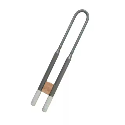 Éléments de chauffage à haute traction en silicium molybdène à 1800 degrés pour four à muffle