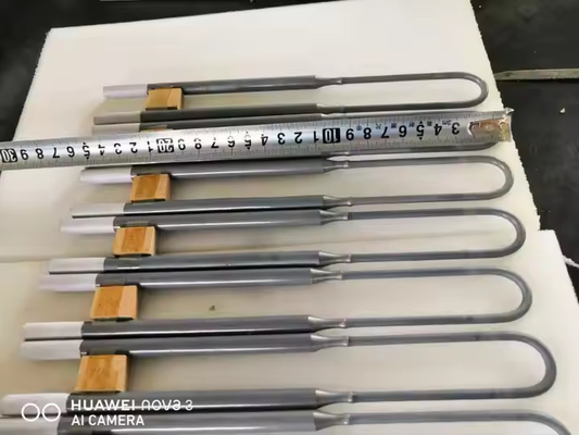 1800 mosi2 éléments de chauffage élément de chauffage pour four de frittage au zirconium