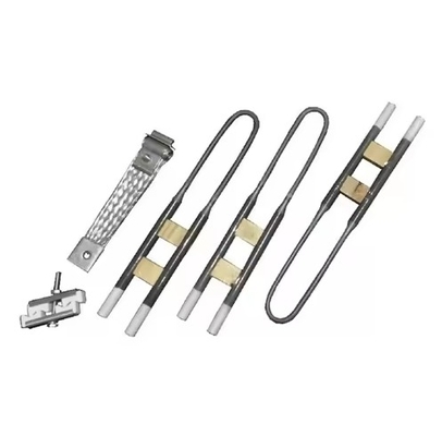 Résistance de chauffage électrique de laboratoire de type U MoSi2 Résistance de chauffage des éléments chauffants dissicides de molybdène