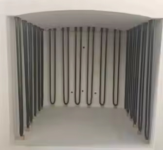 Élément thermique à haute température de 1800 °C en forme de U pour four à muffle