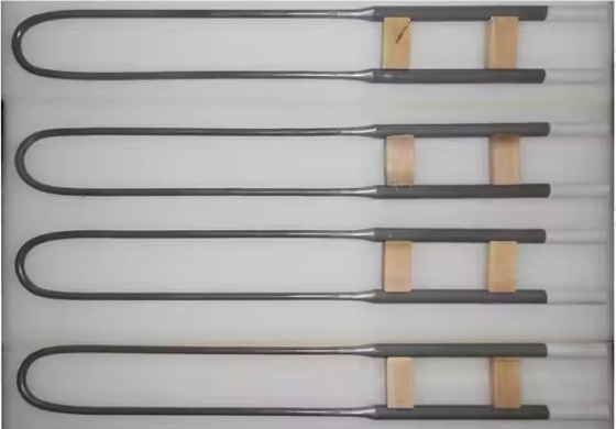 Éléments de chauffage dentaires personnalisés modèle Mosi2 pour les fours de frittage en zirconium en laboratoire dentaire