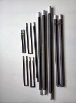 Nouveau four à tubes électriques à 1400 °C SiC, chauffe-eau de type U, éléments de chauffage Dia20 mm