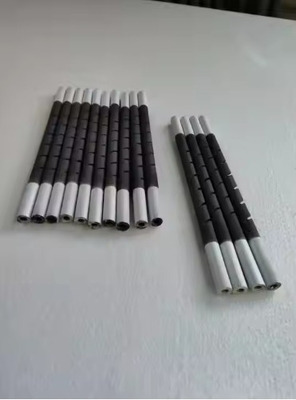 Nouveau four à tubes électriques à 1400 °C SiC, chauffe-eau de type U, éléments de chauffage Dia20 mm