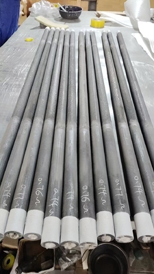 U/L/W/H/GUN/ED type chauffe-barres à carbure de silicium sic élément de chauffage au carbure de silicium pour fours et fours