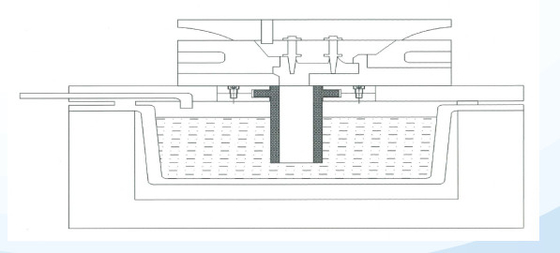 Pièces céramiques industrielles Pipe d'alimentation pour pièces céramiques durables