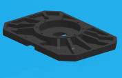 Les plateaux Sic en carbure de silicium comme support de gaufre pour le processus de gravure ICP dans l'industrie LED