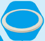 Collier en céramique bord de l'anneau d'inclinaison de l'anneau de la chambre d'insertion Moer Ring Liner Dep Ring