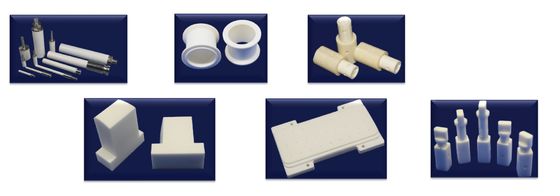 Parties en céramique de précision pour applications industrielles