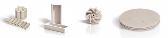 Parties céramiques structurelles au nitrure d'aluminium haute résistance