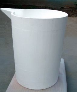 Parties en céramique de silice fondue pour applications industrielles