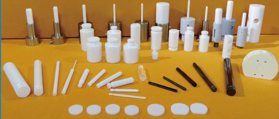 Plongeur et corps de soupape en céramique médicale