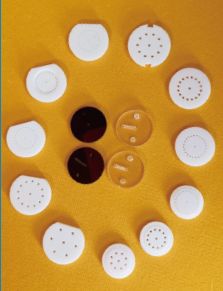 Plongeur et corps de soupape en céramique médicale