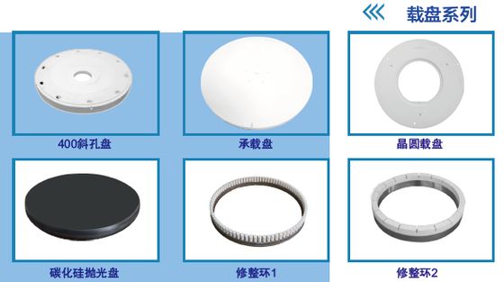 Pan semi-conducteurs et composants structurels irréguliers