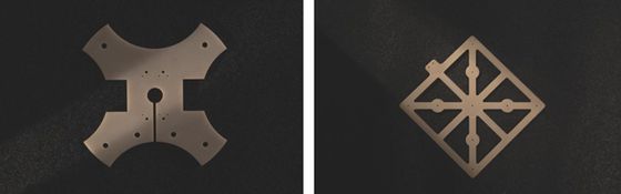 Pièces en nitrure d'aluminium et carbure de silicium