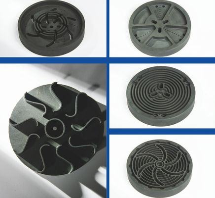 Pièces en nitrure d'aluminium et carbure de silicium