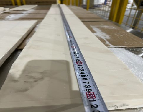 Plaque grand format en alumine 997