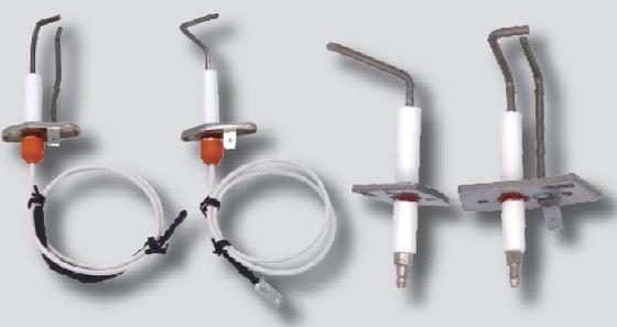 Pièces céramiques pour brûleur à combustion mixte