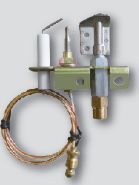 Série de dispositifs de protection contre le manque d'oxygène et de composants de flamme pilote