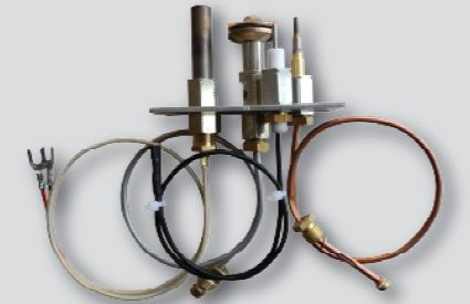 Composants céramiques pour feux éternels