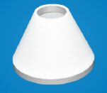 Résistance à la traction élevée Faible taux de fuite d'hélium Composant céramique métallisée Parties céramiques industrielles personnalisables