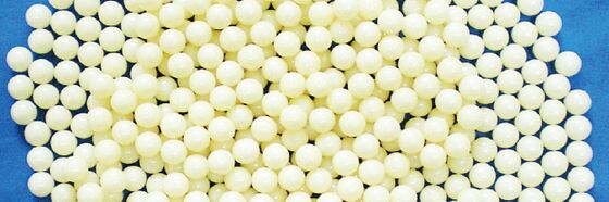 Billes d'oxyde de zirconium stabilisé à l'yttrium à haute densité et à usure ultra-faible pour une efficacité de broyage supérieure et une longue durée de vie