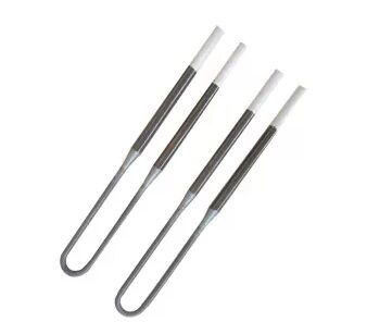 Élément chauffant en SiC avec une température de fonctionnement maximale de 1500°C, résistant à la corrosion et à haut rendement thermique pour fours industriels