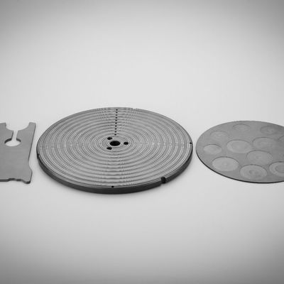 PLATEAUX OU PLAT DE CARBURE DE SILICIUM (SIC), COMME SUPPORT DE GAUFRETTE POUR L'ICP GRAVANT À L'EAU-FORTE LE PROCESSUS DANS L'INDUSTRIE DE LED
