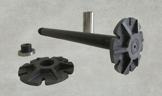 TUBE DE CANALISATION VERTICALE DU NITRURE DE SILICIUM (SI3N4) POUR L'INDUSTRIE D'ALUMINIUM DU BÂTI À BASSE PRESSION, LA MEILLEURE RÉSISTANCE DE CHOC THERMIQUE