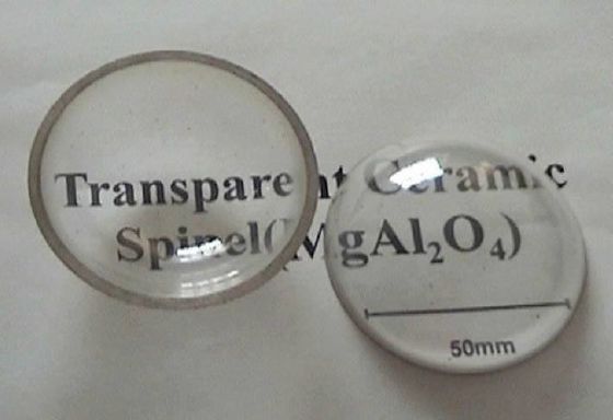 Céramique transparente et translucide Alon Yag Spinel Alpha Alumina