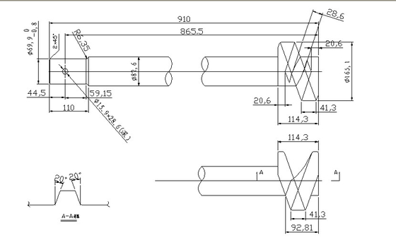 Agitateurs de zircone et tringleries pour la production en verre, tuiles réfractaires d'agitateur/couverture d'agitateur