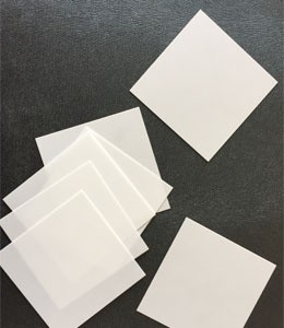 Résistance à l'abrasion de résistance thermique de gaufrette en céramique de substrat de l'alumine Al2O3 excellente