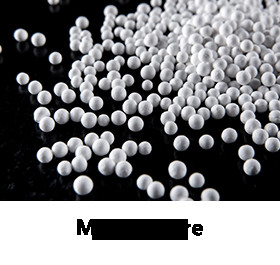 Diamètre 4mm de Raschig Ring Alumina Catalyst Carrier CAS 21645-51-2