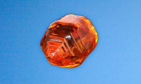 Le diamètre 3mm LGS Crystal For Surface Acoustic Wave piézoélectrique A VU