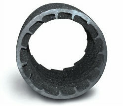 Élongation rayonnante à ailettes de fluage de résistance de vibration de tubes de brûleurs