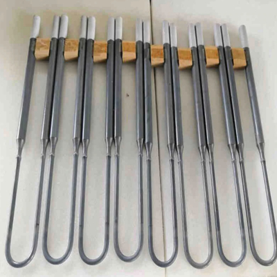 sic élément de chauffe de disiliciure de molybdène d'appareils de chauffage de carbure de silicium 1600C 1850C