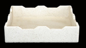 Creuset de frittage pour matériaux magnétiques